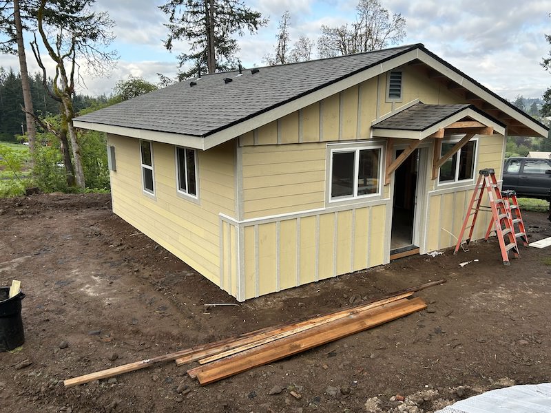 Small house construction Oregon City